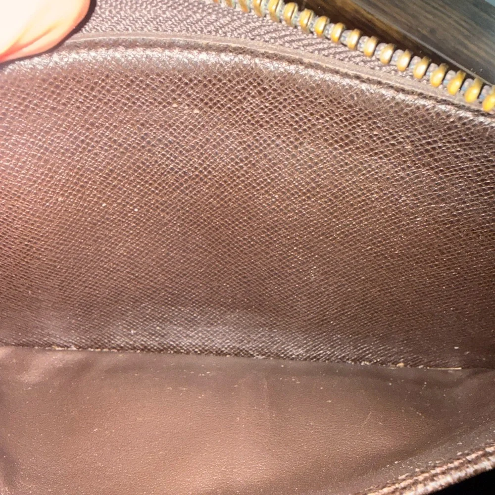 Louis Vuitton Classic Mini Lin Monogram Zipper Wallet